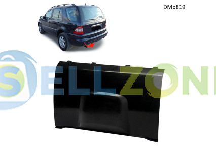 Κάλυμμα κοτσαδόρου για πίσω προφυλακτήρα Mercedes ML W163 (1998–2005) – DMb819